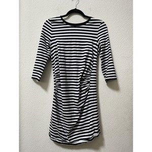 New Look Maternity - Black & White Striped - Shirt or Dress - Size12